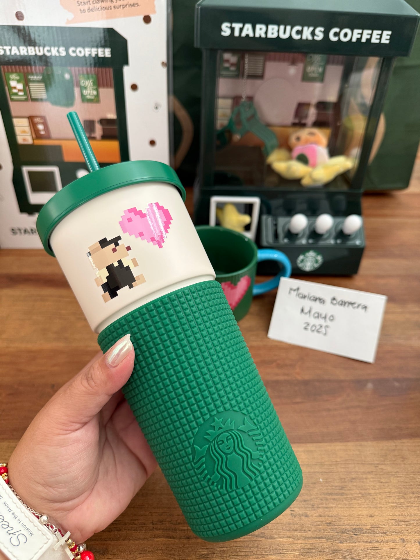 2025 Tailandia Bearista Game Heart Cold Cup 21.5 oz