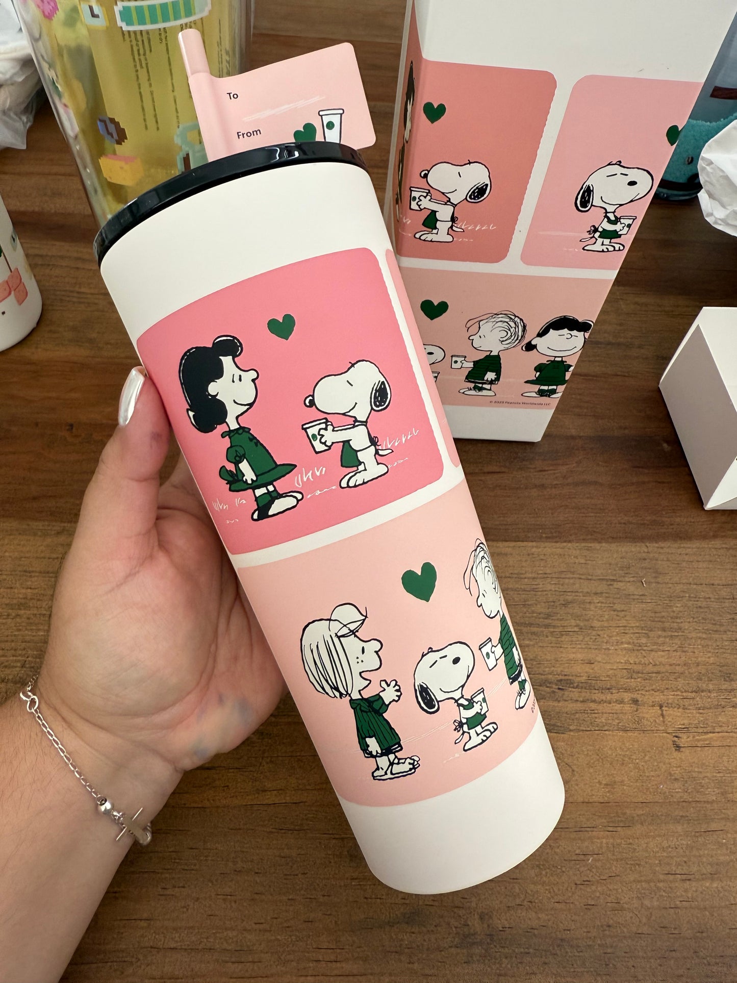 2025 Tailandia Snoopy x Starbucks Cold Cup Friendship