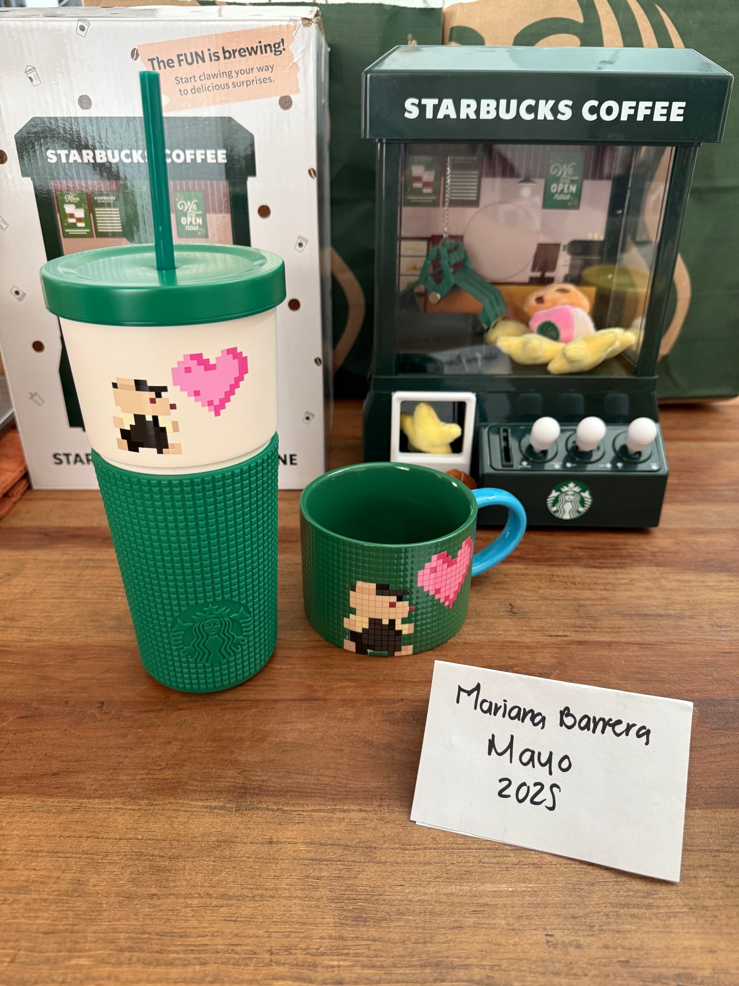 2025 Tailandia Bearista Game Heart Cold Cup 21.5 oz