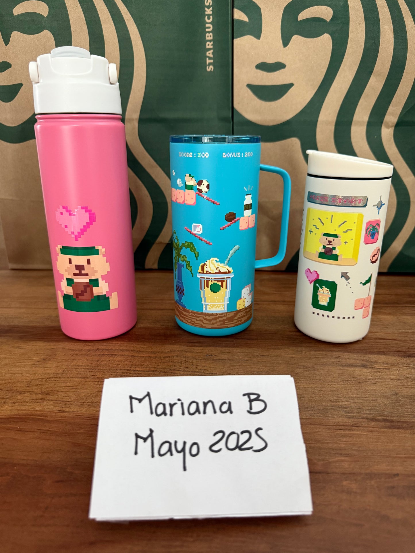 2025 Tailandia Bearista Game botella agua 20 oz