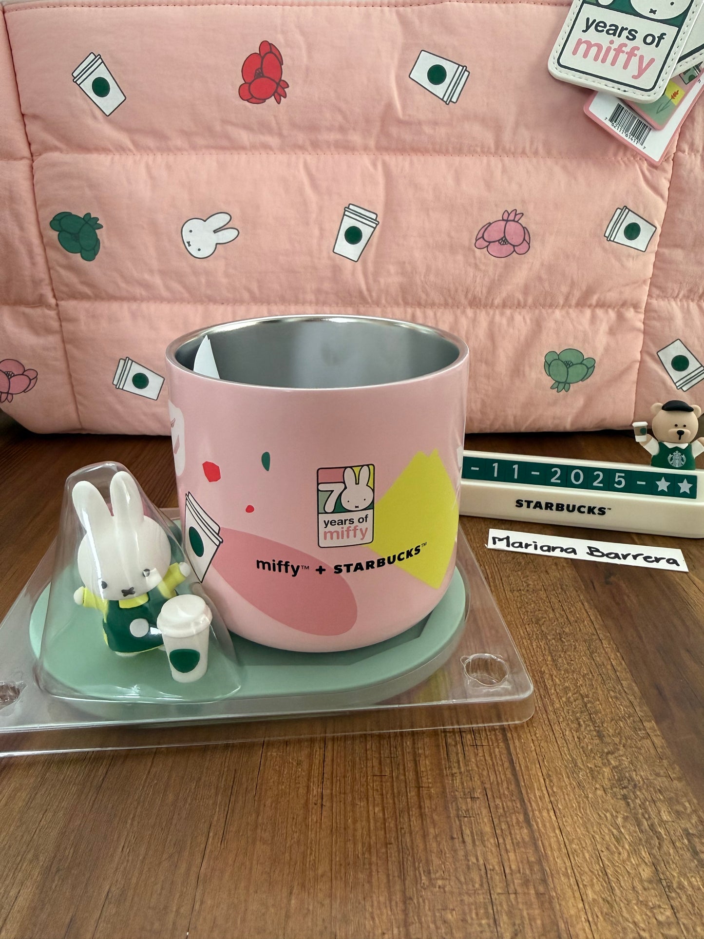 2025 Starbucks Tailandia + Miffy Coaster