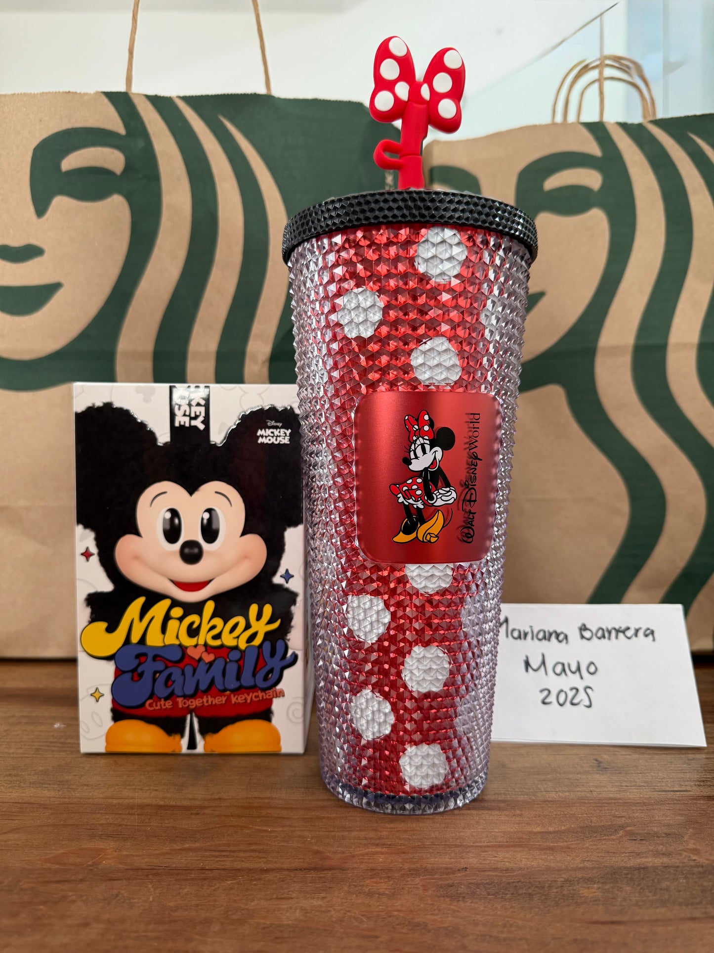 DISNEY X STARBUCKS Minnie Cold Cup 24 oz