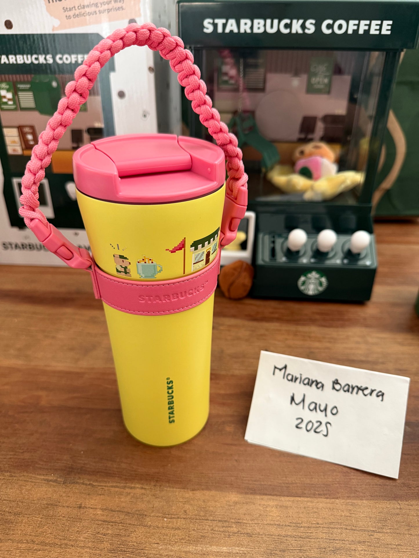 2025 Tailandia Bearista Game tumbler con carrier 16 oz