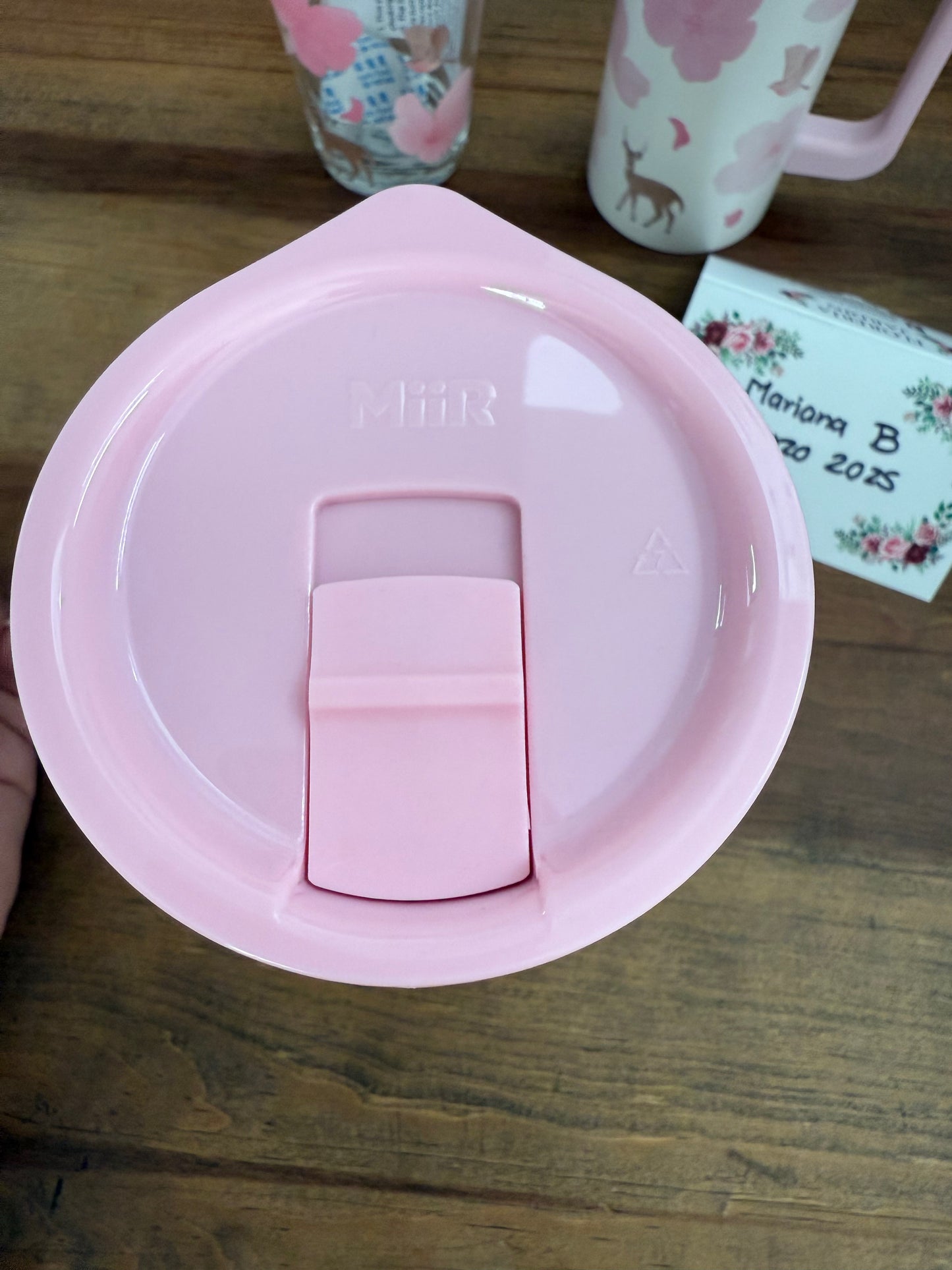 2025 TAILANDIA Cherry Blossom vaso con tapa MIIR