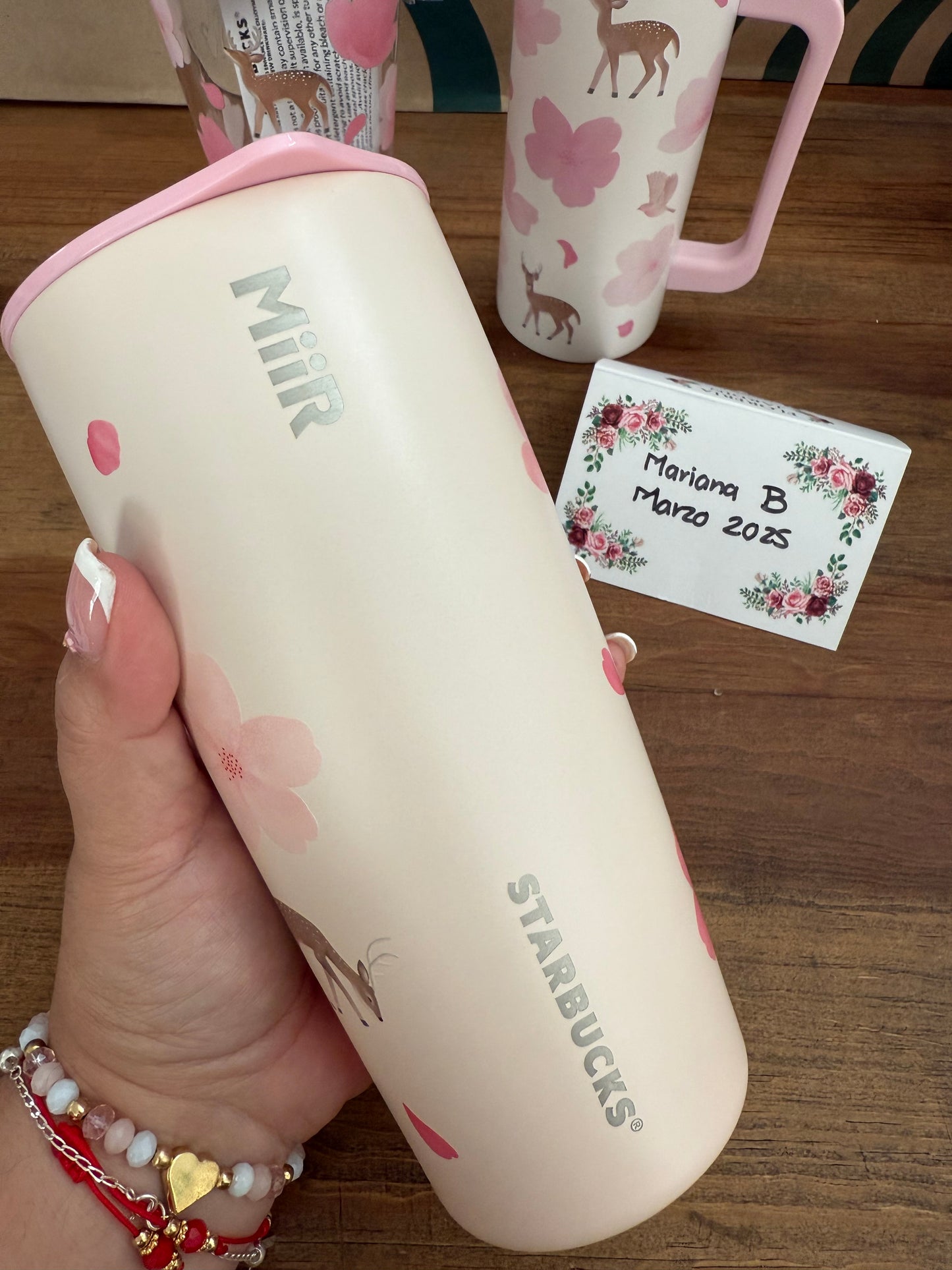 2025 TAILANDIA Cherry Blossom vaso con tapa MIIR
