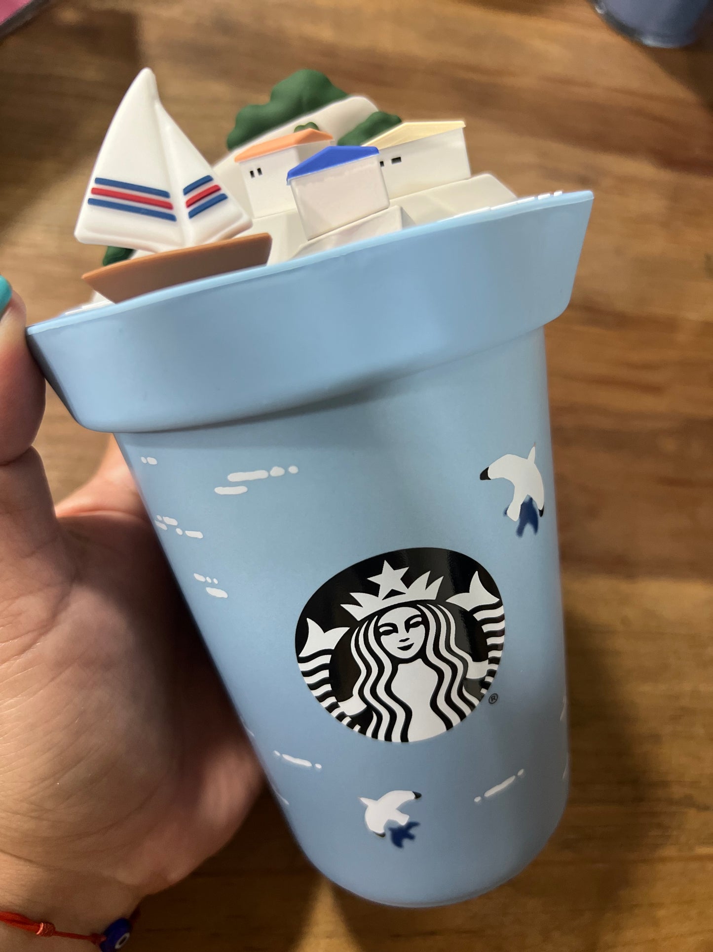 Starbucks China 2024 Summer Seaside Sailboat 473ml