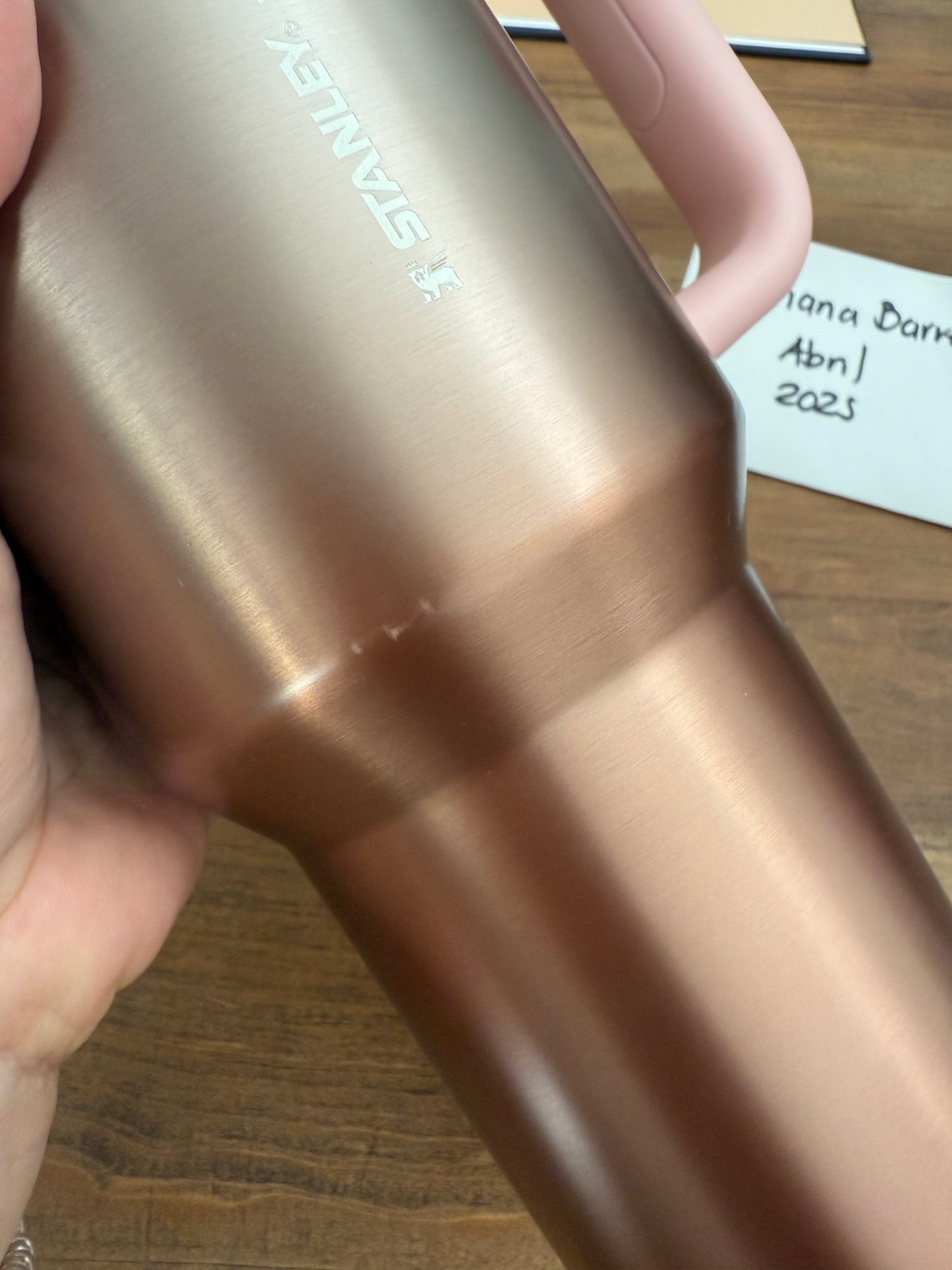 CHINA 2025 STARBUCKS STANLEY PINK CON DETALLE
