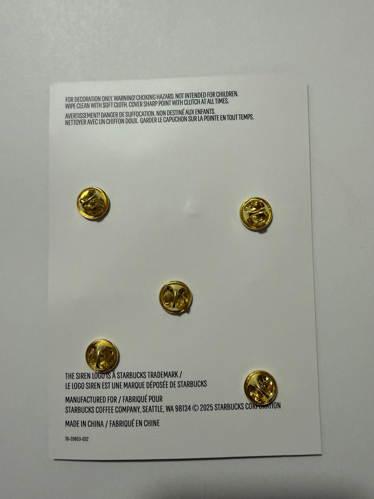 2025 STARBUCKS USA SET 5 PINES NAVIDAD