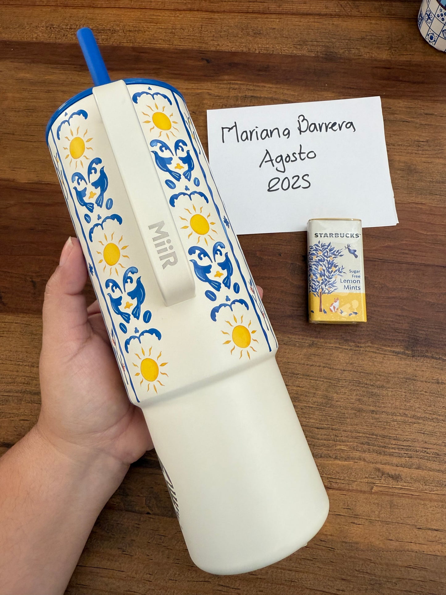 2025 Starbucks Korea Quencher Miir Verano Mediterraneo