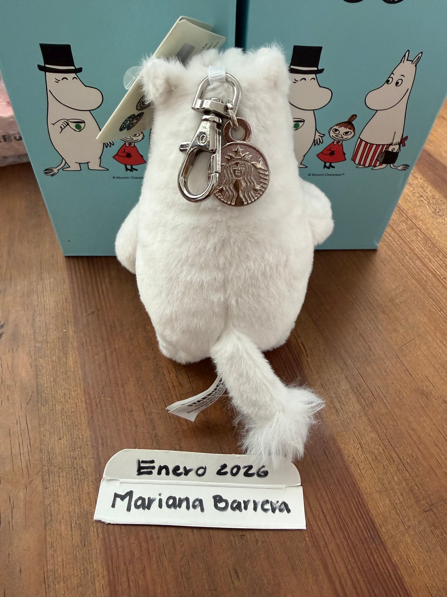 2025 STARBUCKS TAILANDIA KEYCHAIN MOOMIN