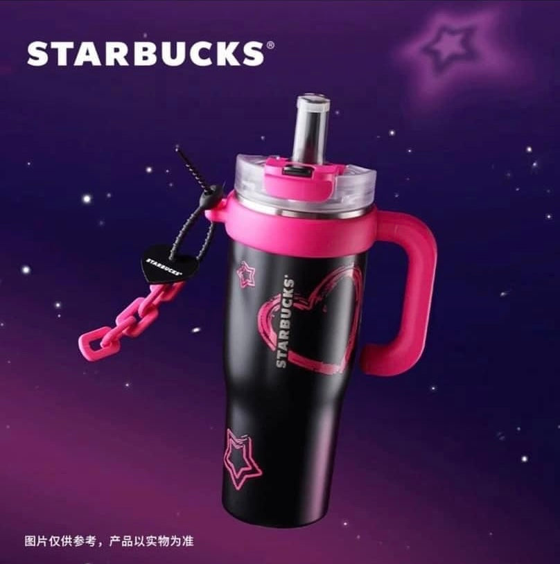 Starbucks China Sweet Pink Cool Black