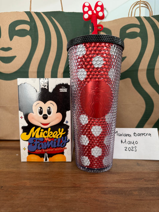 DISNEY X STARBUCKS Minnie Cold Cup 24 oz