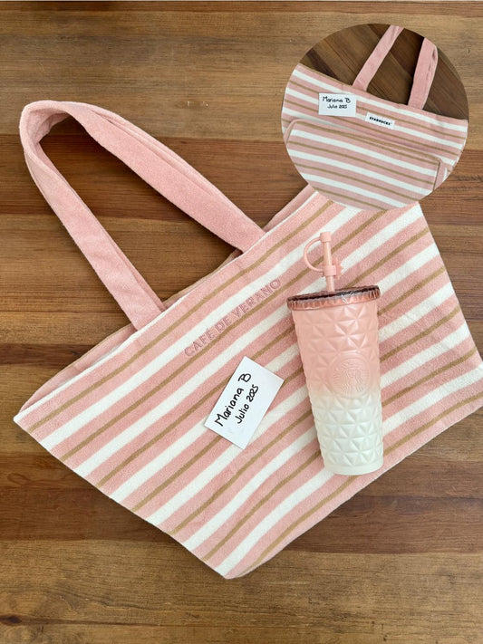 2025 Starbucks Bolsa de Playa Cafe de Verano
