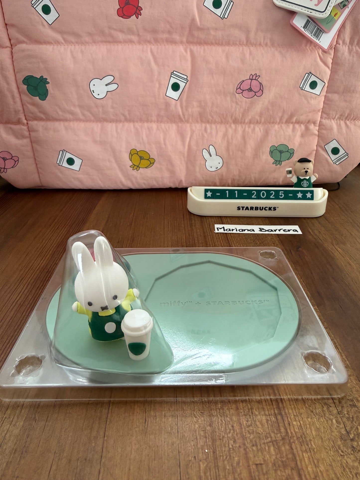 2025 Starbucks Tailandia + Miffy Coaster