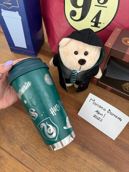 2025 Korea Harry Potter Slytherin vaso 473ml