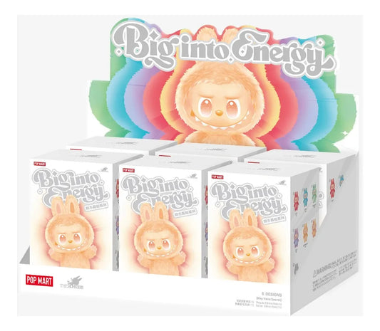 POP MART LABUBU BIG INTO ENERGY  caja con 6 piezas