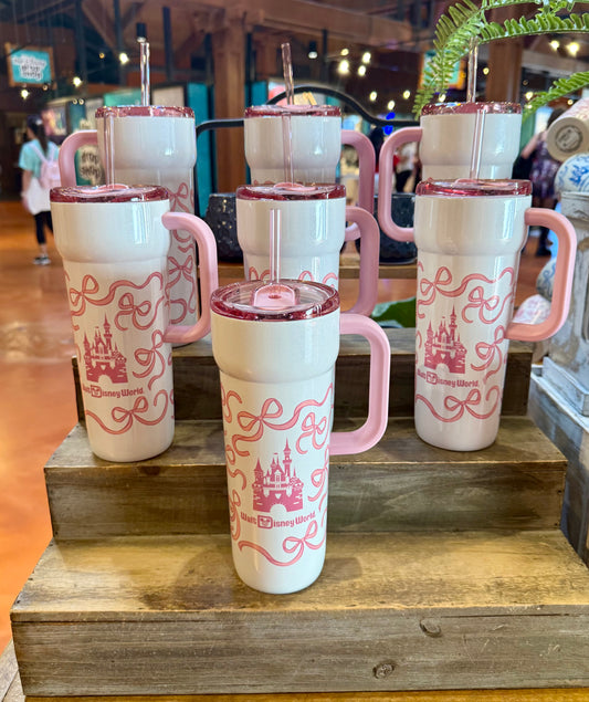 DISNEY X STARBUCKS WDW MOÑO ROSA CENICIENTA