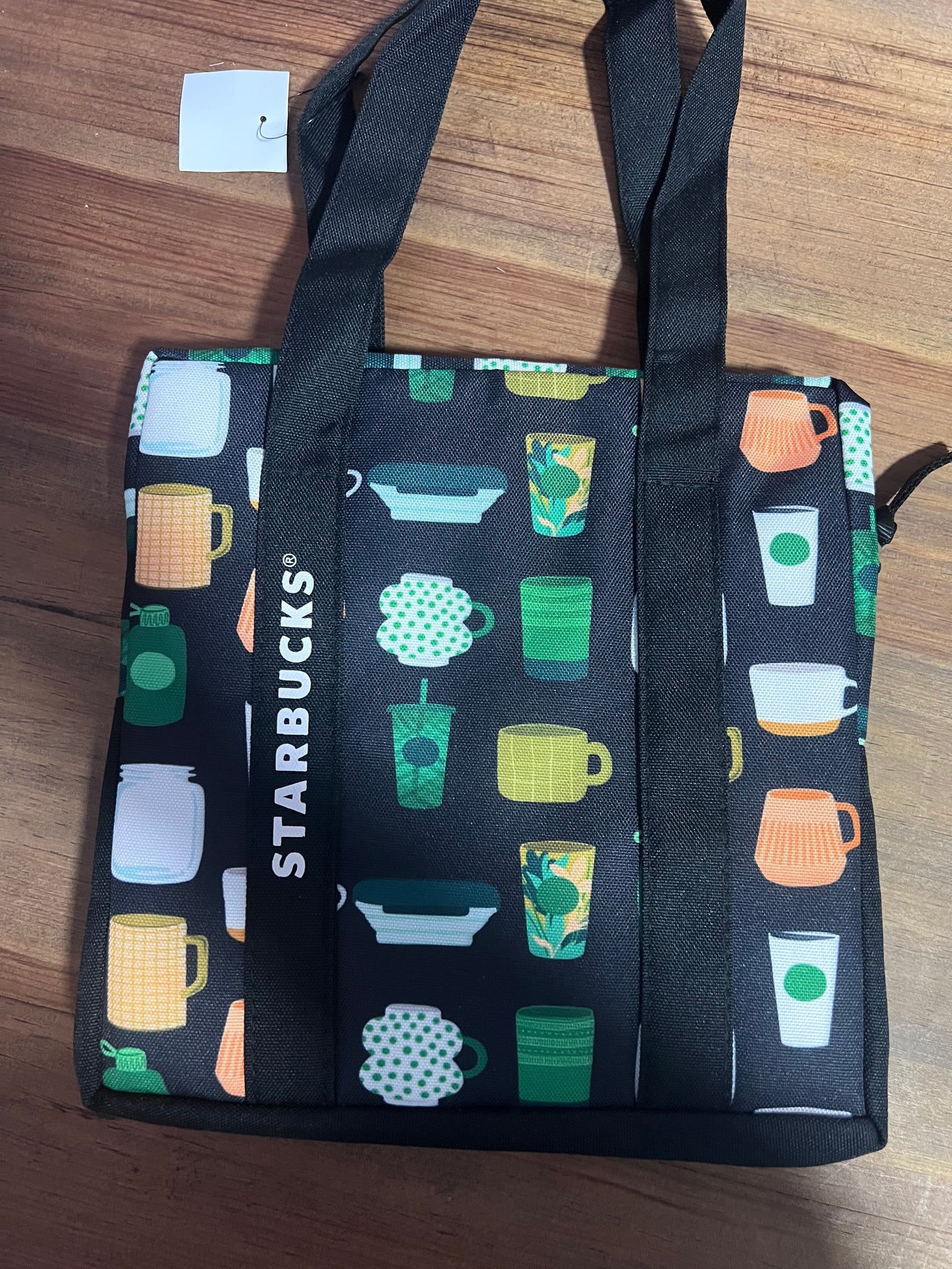 Starbucks Set Bolsa Bolsa Témica y Vaso Verde