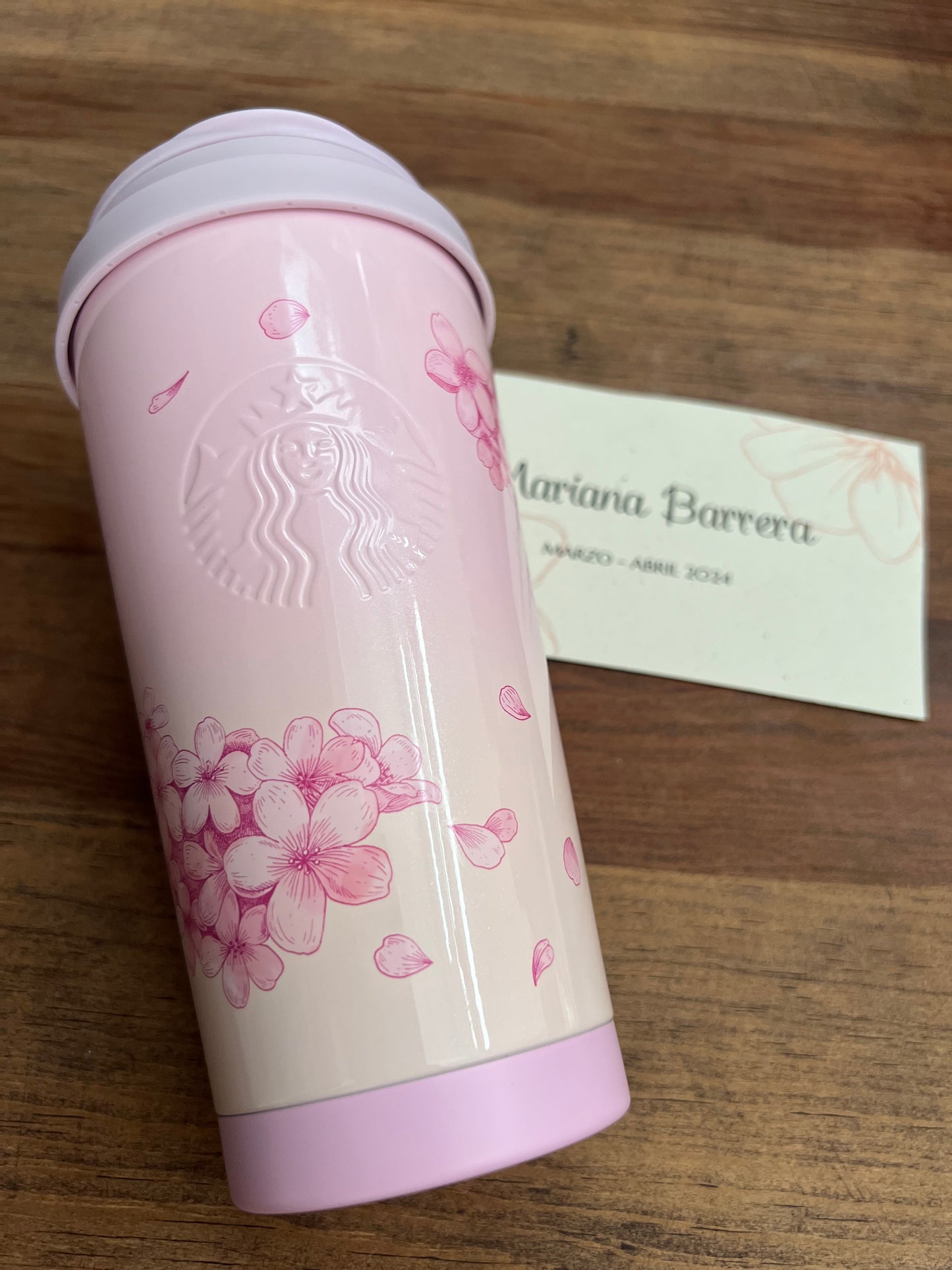 Starbucks Cherry Blossom Petals SS 16oz