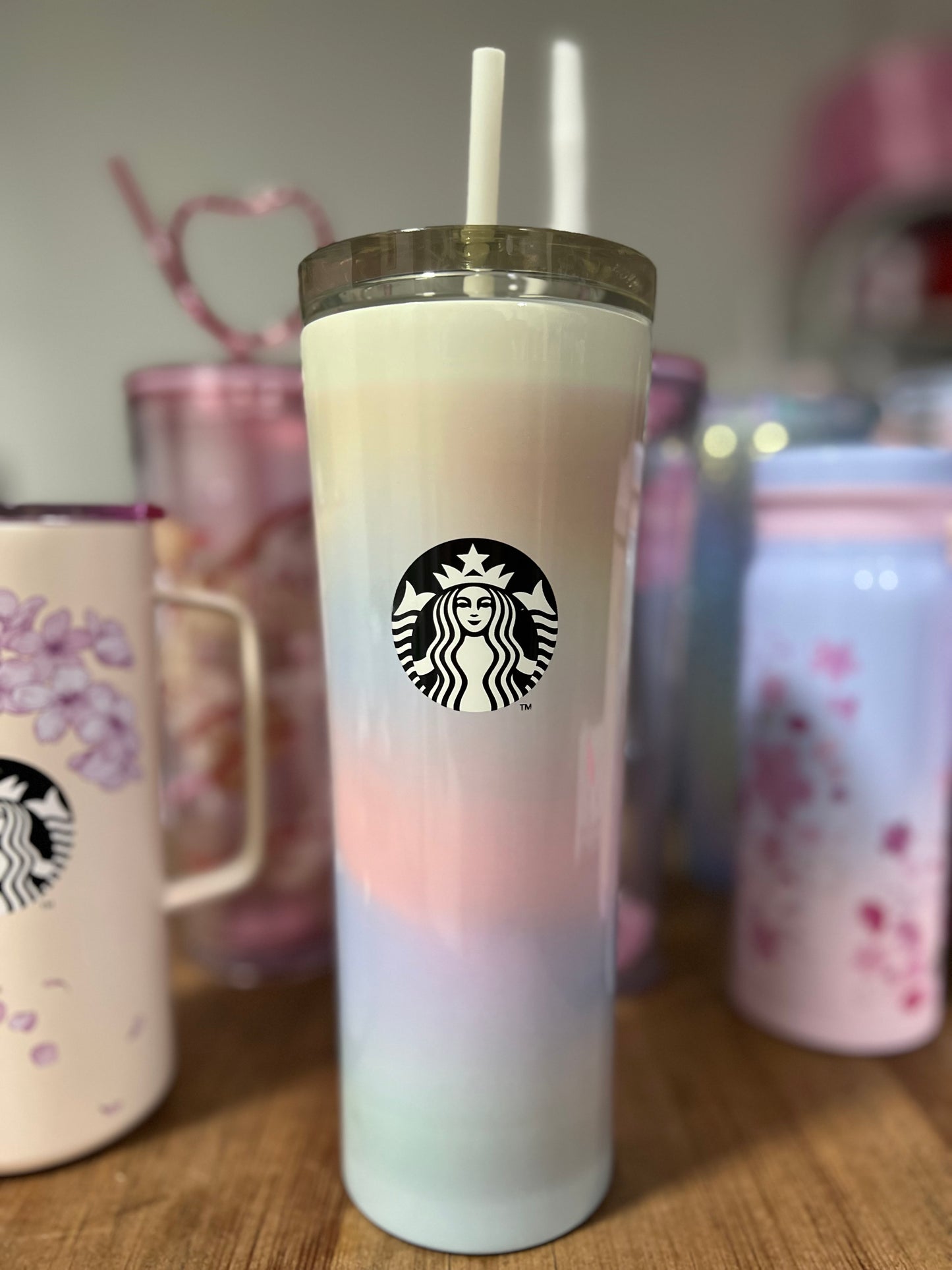 Starbucks Tailandia Pastel Sky Cold Cup (20oz.)