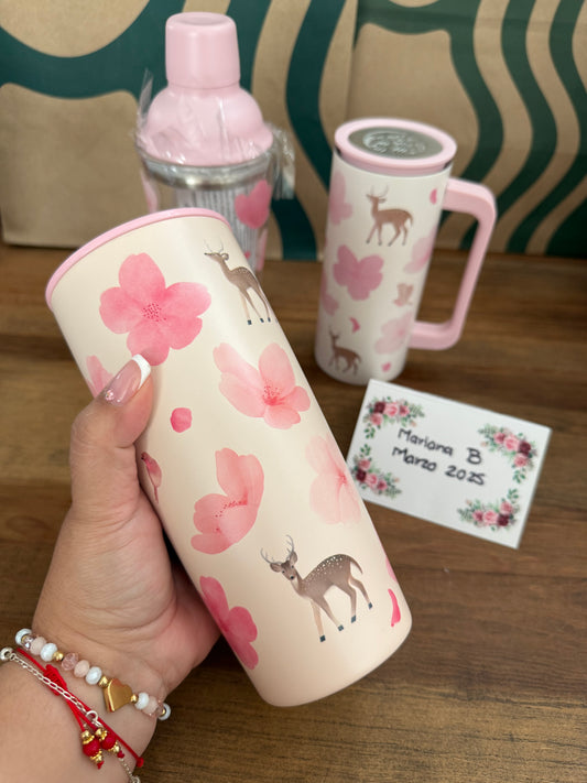 2025 TAILANDIA Cherry Blossom vaso con tapa MIIR