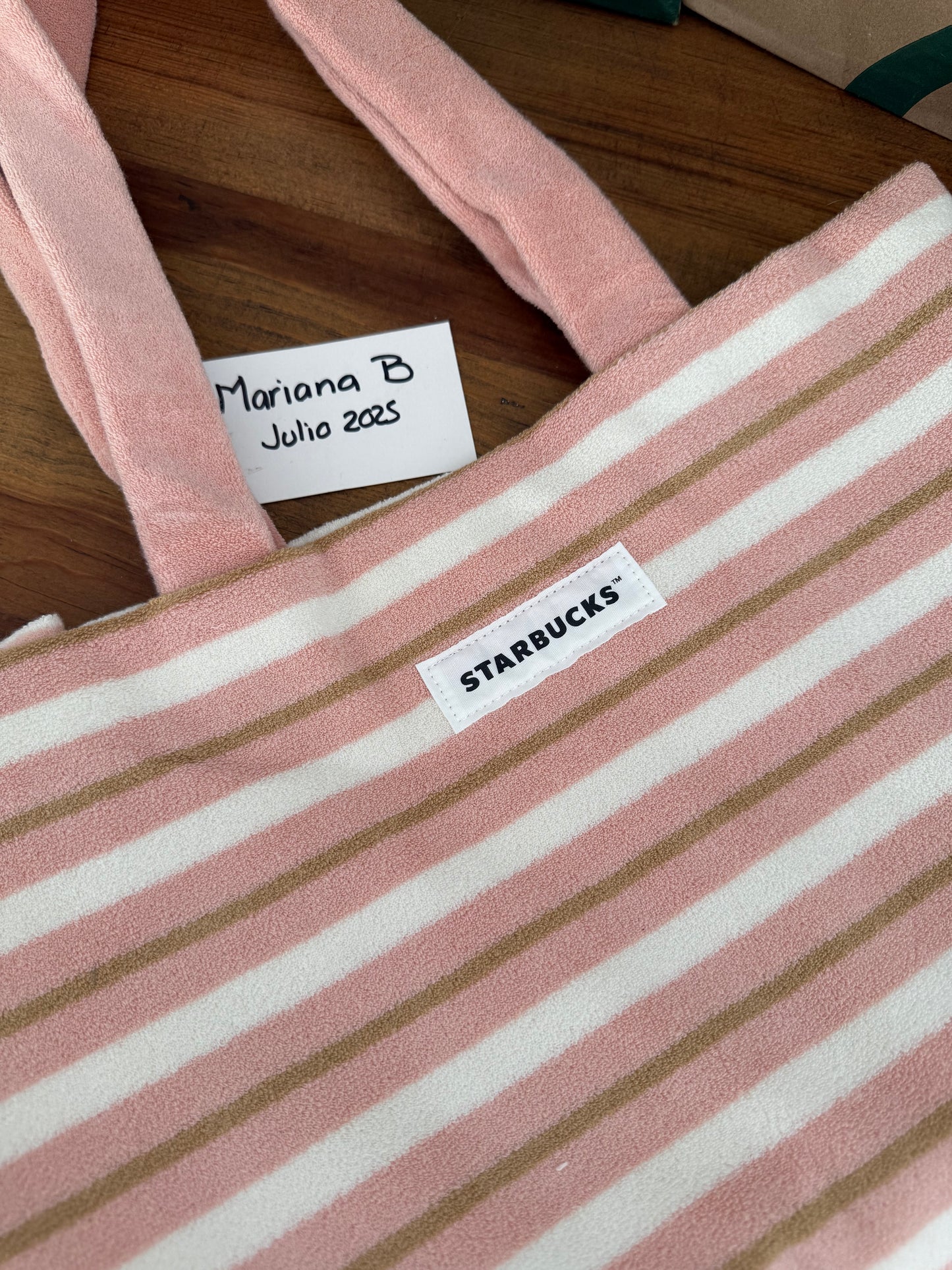 2025 Starbucks Bolsa de Playa Cafe de Verano