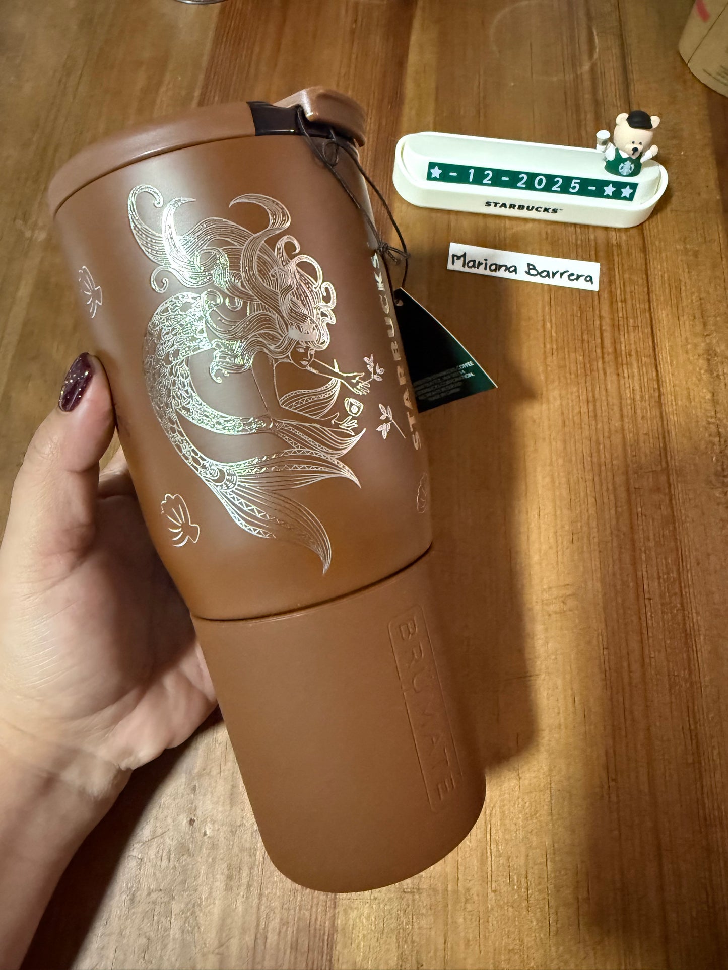 2025 STARBUCKS FILIPINAS BROWN MUV BRÚMATE 22oz