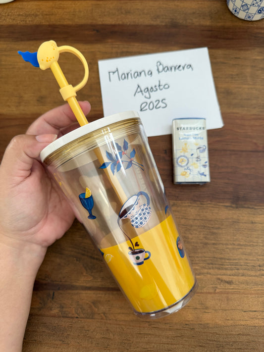 2025 Starbucks Korea Vaso Verano Mediterraneo 16 oz