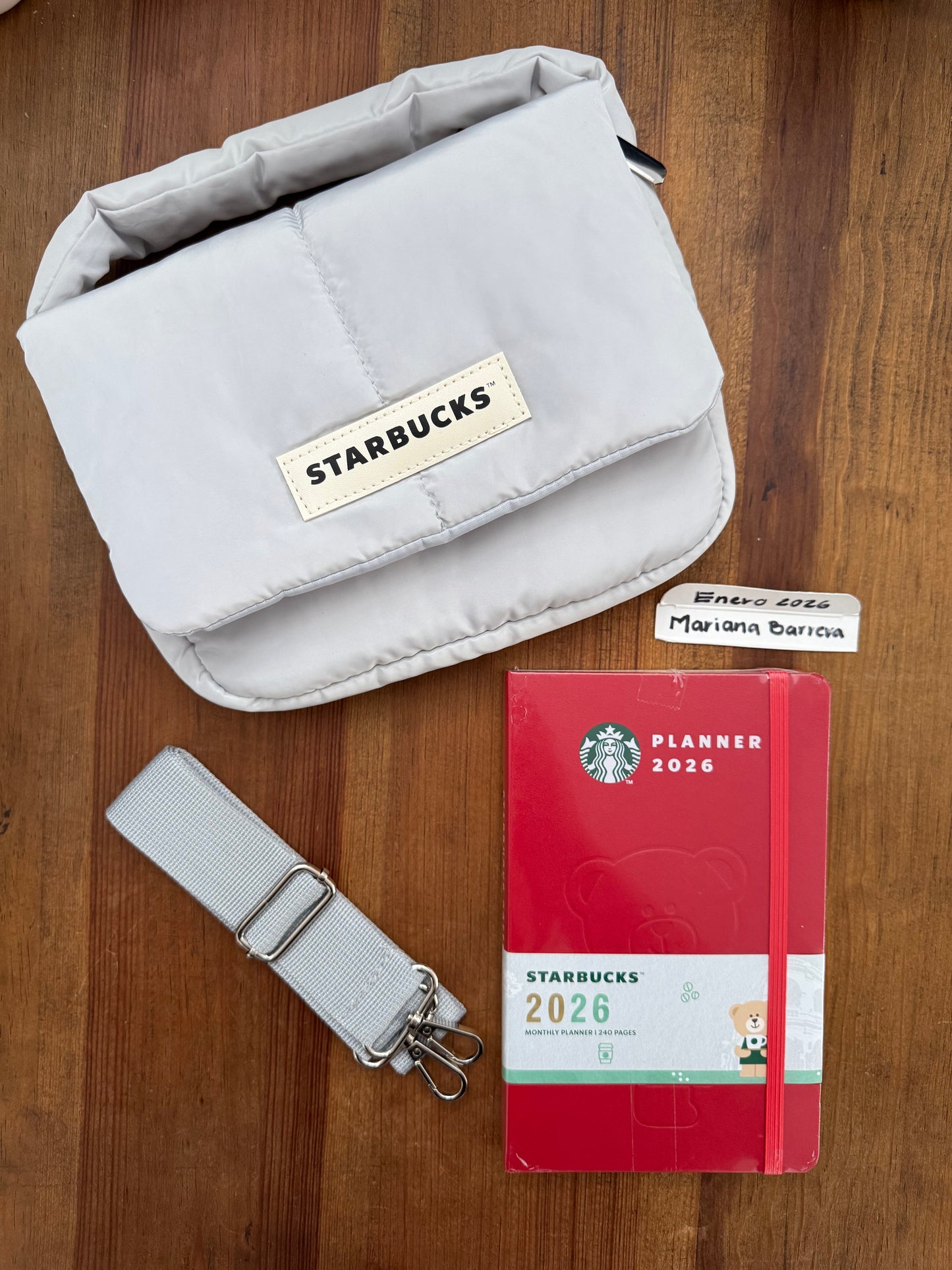 2026 STARBUCKS TAILANDIA SET PLANNER Y BOLSA
