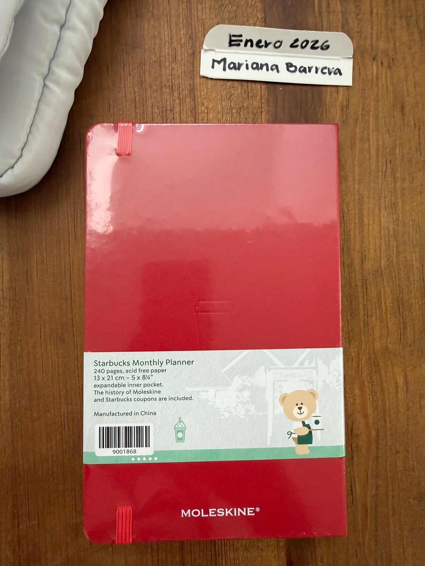 2026 STARBUCKS TAILANDIA SET PLANNER Y BOLSA