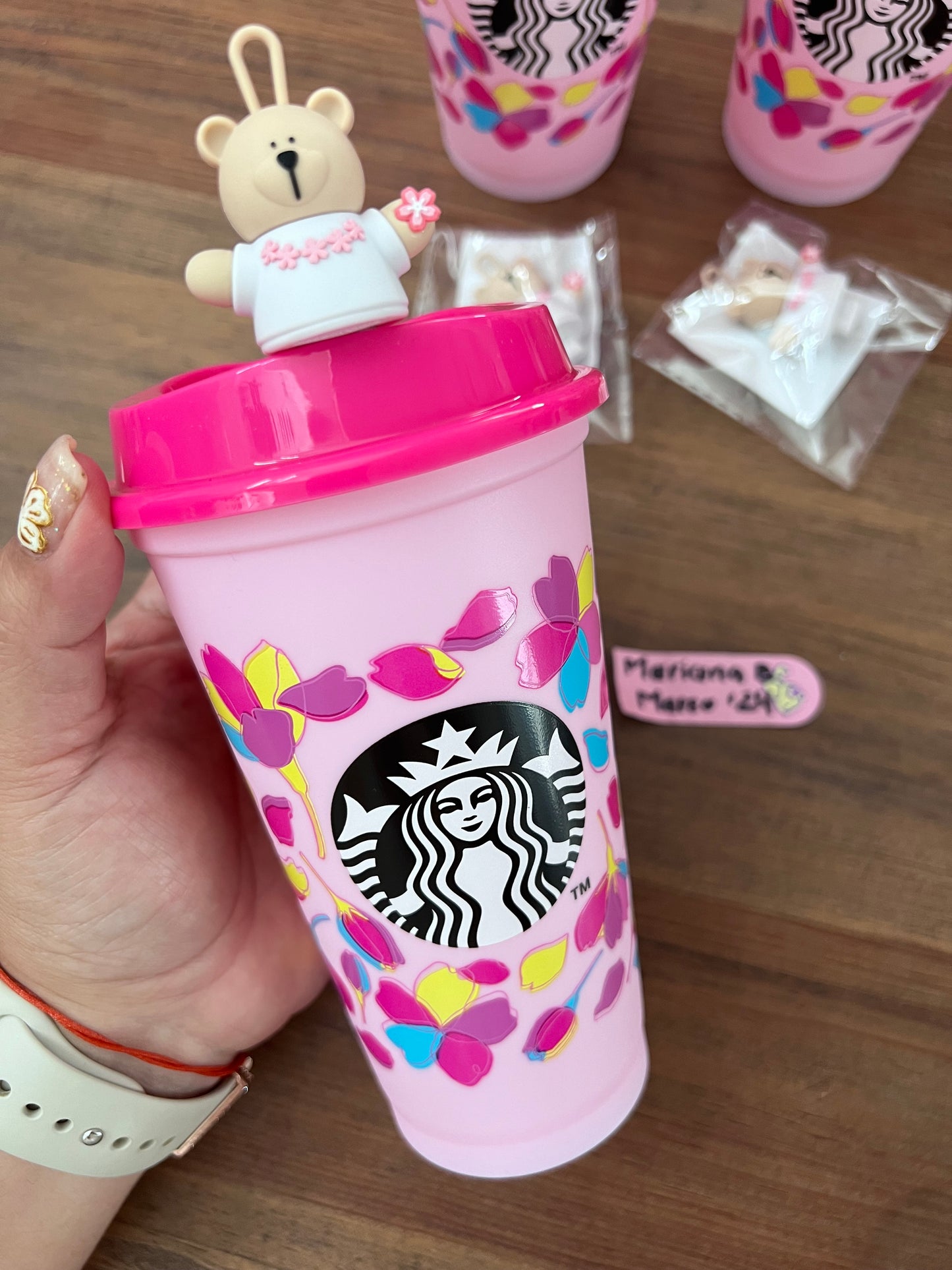 Starbucks Japón Set Reusable Sakura 2024