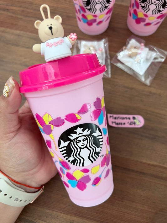 Starbucks Japón Set Reusable Sakura 2024