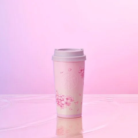 Starbucks Cherry Blossom Petals SS 16oz